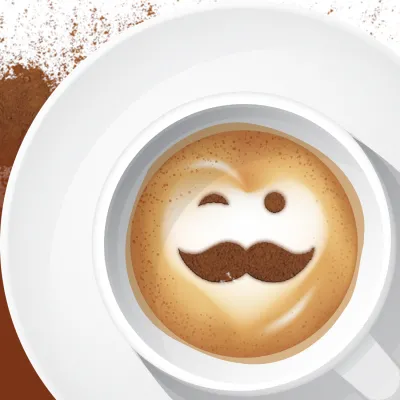 Customized Coffee Chocolate Sprinkler Stencils (Coffee stencil)
