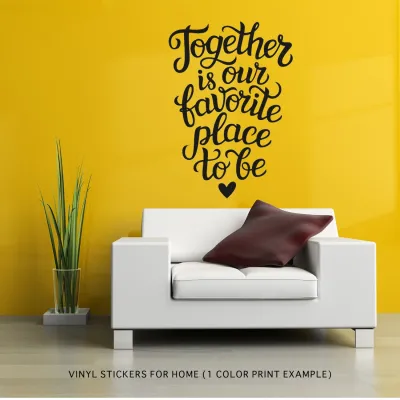 Vinyl Sticker for Home