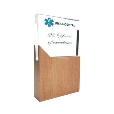 Personalized Wood and Crystal Awards