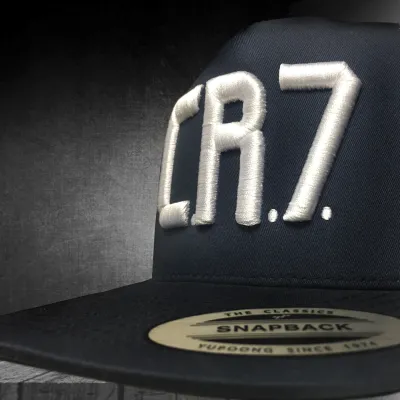 3D Embroidery Cap with Thick Calligraphy Fonts (One Color Embroidery Only)