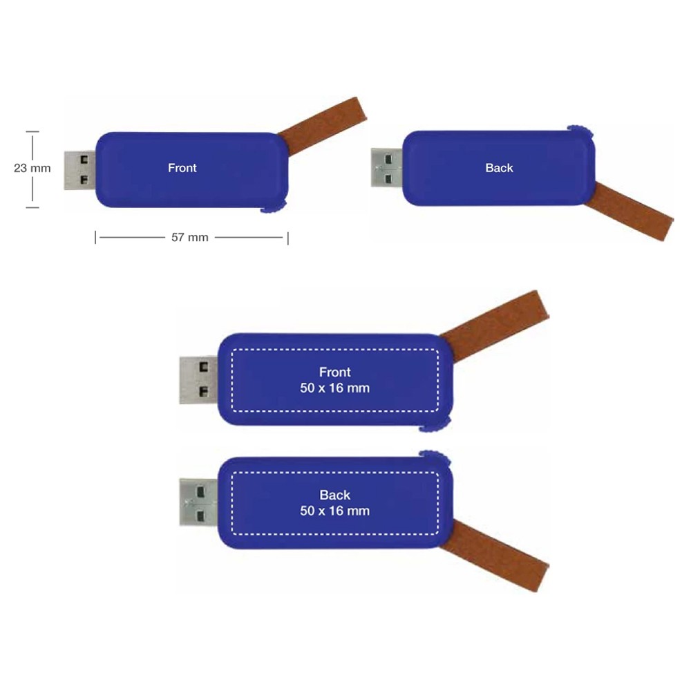 Usb Dims Slide Button USB Flash | Print Online.ae