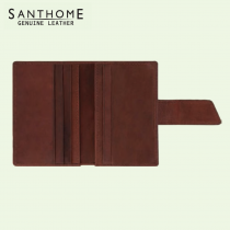 Santhome Uttun Leather Wallet (Screen print)