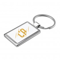 Personalized Logo Rectangle Metal Key Holders 