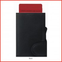 Italian Leather Cardholder Cum Wallet – Canyon (Screen Printing)
