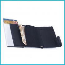 PU Leather Cardholder Cum Wallet (Screen print)