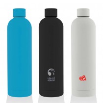 Personalized Logo Soft Touch Insulated Water Bottle - 750ml | TAUNUS
