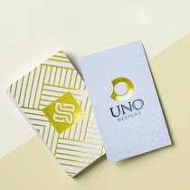 Special Effects Raised 3D Foil UV Business Cards