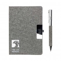 Personalized Logo A5 Notebook, 70gsm, 96 Sheets & Metal Pen Gift Sets