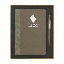 Promotional Coffee Journal Set with A5 Size Notebook and Pen 