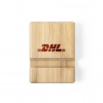 Personalized Logo Bamboo Mobile Holder & Stand - SINTRA