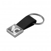 Personalized Logo Metal Keychain with Strap 