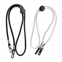 Promotional Double Hook Cord Lanyards with Adjustable Lock