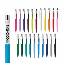 Personalized Logo Dot Pens with White Clip