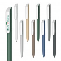 Promotional Logo Recycled Pens - Maxema Flow Pure 