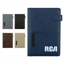 Personalized A5 Size Notebooks PU Hardcover & Magnetic Flap | Dorniel 