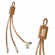 Personalized Logo 5-in-1 Multiple Charging Cable - VELTEN