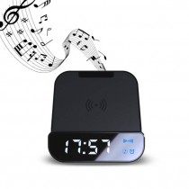 Wireless Powerbank W/ Speaker & Alarm Clock (4000 mAh) - SOMOTO