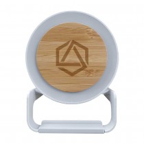 Personalized Bluetooth Speakers with Wireless Charging and Night Lamp