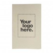 Personalized Logo A5 Size Milk Paper Sewn Bound Notebooks 
