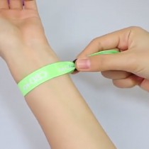 Fabric Wrist bands with Metal Slider - Custom Fabric Wristband