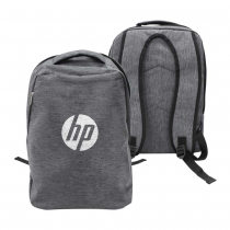 Promotional Logo Grey Backpack 
