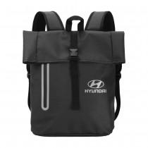 Personalized Logo Expandable Roll-Top Backpacks, 600D Polyester Material