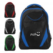 Personalized Two-toned Backpacks 600D Polyester Material