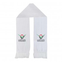 Personalized White Scarf