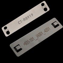 SS Cable Tag With Laser Marking