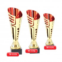 Plastic Trophy with Marble Base with Metal or Acrylic or Digital Sticker Branding (Awards)