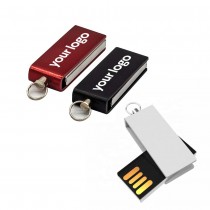 Personalized Logo Mini Swivel USB Flash Drive 