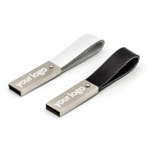 Personalized USB with Leather Strap 8GB