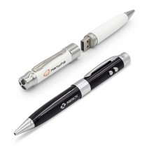 Personalized Logo 5 in 1 Multi-function Pen (8GB)