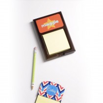 Sticky Note Holder with Hardboard / Aluminium insert - Sublimation CMYK 4 Color Print - Common Data