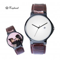 Printed Personalized Leather Watches 