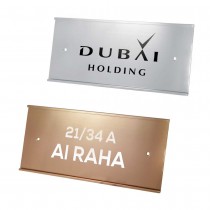 Personalized Logo Metal Wall Sign Holders 