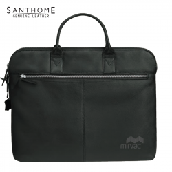 Cremona Leather Office Bag (Screen print)