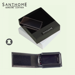 Santhome Leather Mobile Holder (Screen print)
