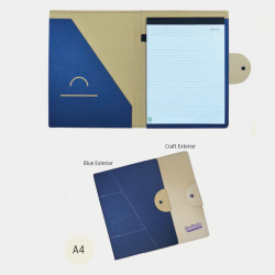A4 Folder With Bottom Closure (Screen print)