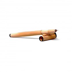 Handcrafted Bamboo Ball point writing pen.