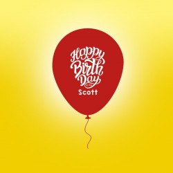 Party Balloons with customized printing