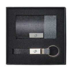 Promotional Logo Gift sets - Metal Keychain, Business Card Holder 