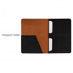 Premium Passport Holder & Ballpoint Metal Pen (Screen print)