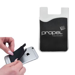 Personalized Logo Silicone Phone Card Holders