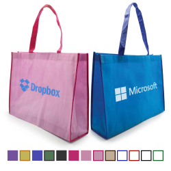 Personalized Logo Horizontal Non-woven Bags 