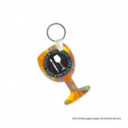 Metal Keychains Different Shapes (different shapes) 2 Sided - Common Data Printing