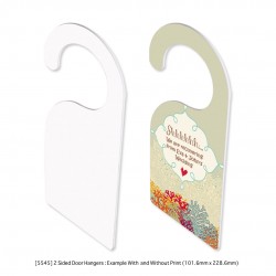 Door Hangers 2 Sided Sublimation Printing (FRP) - Common Data Printing