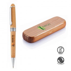 BAMBOO-Personalized Ballpoint Pen in Box