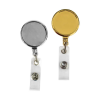 Personalized Round Metal Reel Badges 