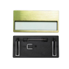 Reusable Name Badges Gold